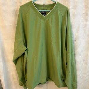 Vintage Green Adidas Windbreaker